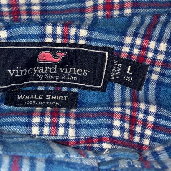 Vineyards Vines L/S button down perfect kids L(16) - Picture 3 of 3